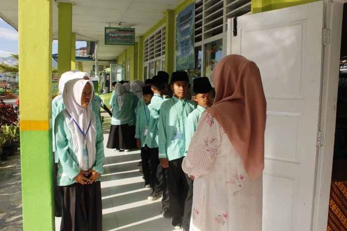 Budaya Tertib, Wujud Keseriusan Siswa Menghadapi Ujian