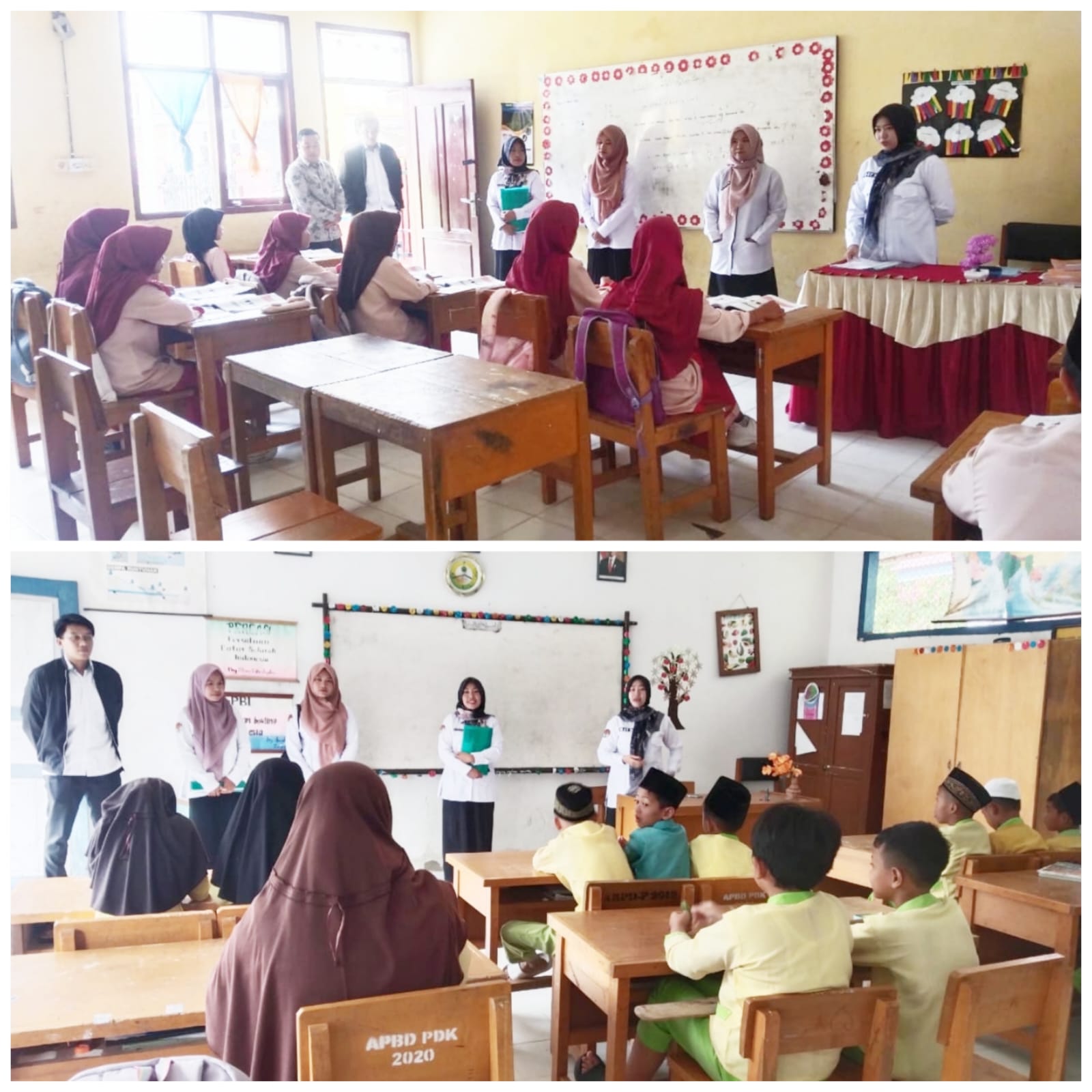 Antusias! Siswa SDN Pendung Mudik dan SDN Pendung Hilir Sambut Sosialisasi PPDB MTsN 1 Kerinci