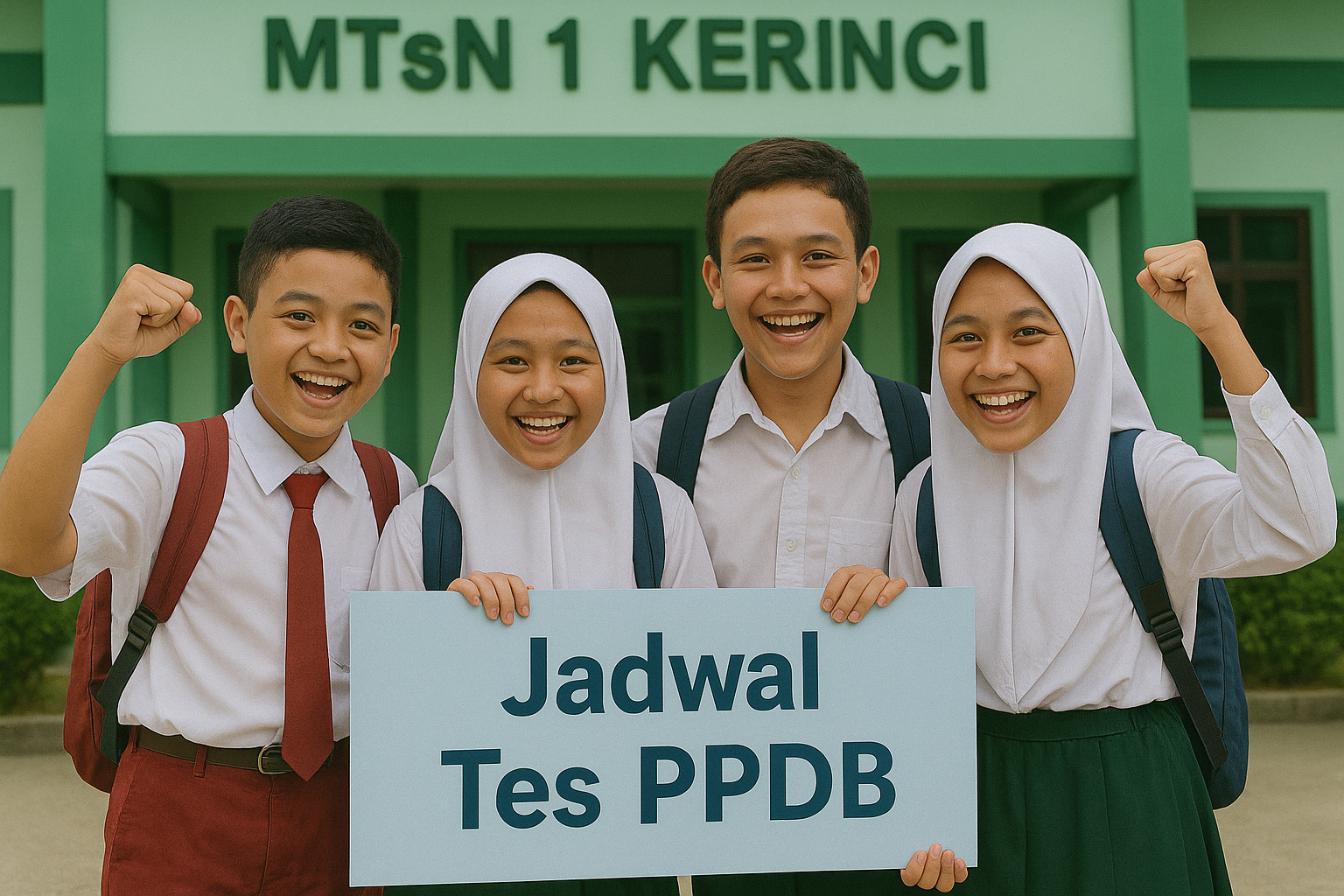 MTsN 1 Kerinci Umumkan Jadwal Tes PPDB Tahun Ajaran 2025/2026