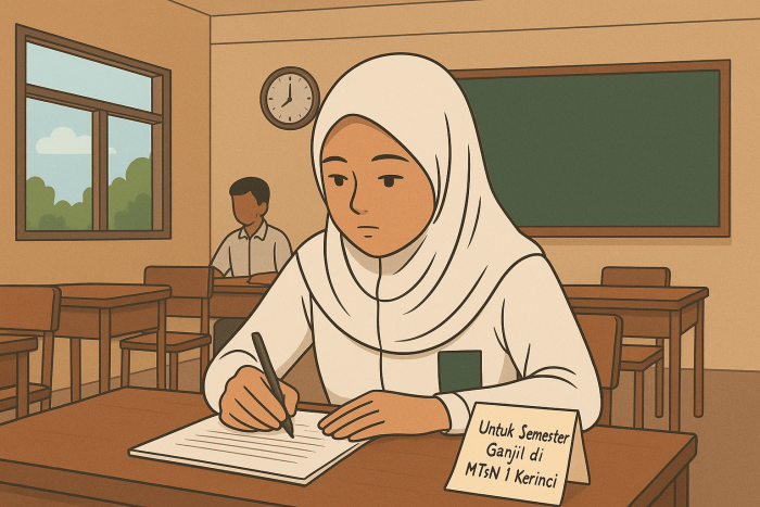 Surat Kecil dari Ruang Kelas MTsN 1 Kerinci