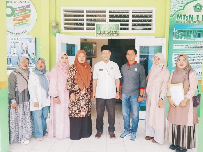 Sosialisasi dari Puskesmas Kemantan di MTsN 1 Kerinci