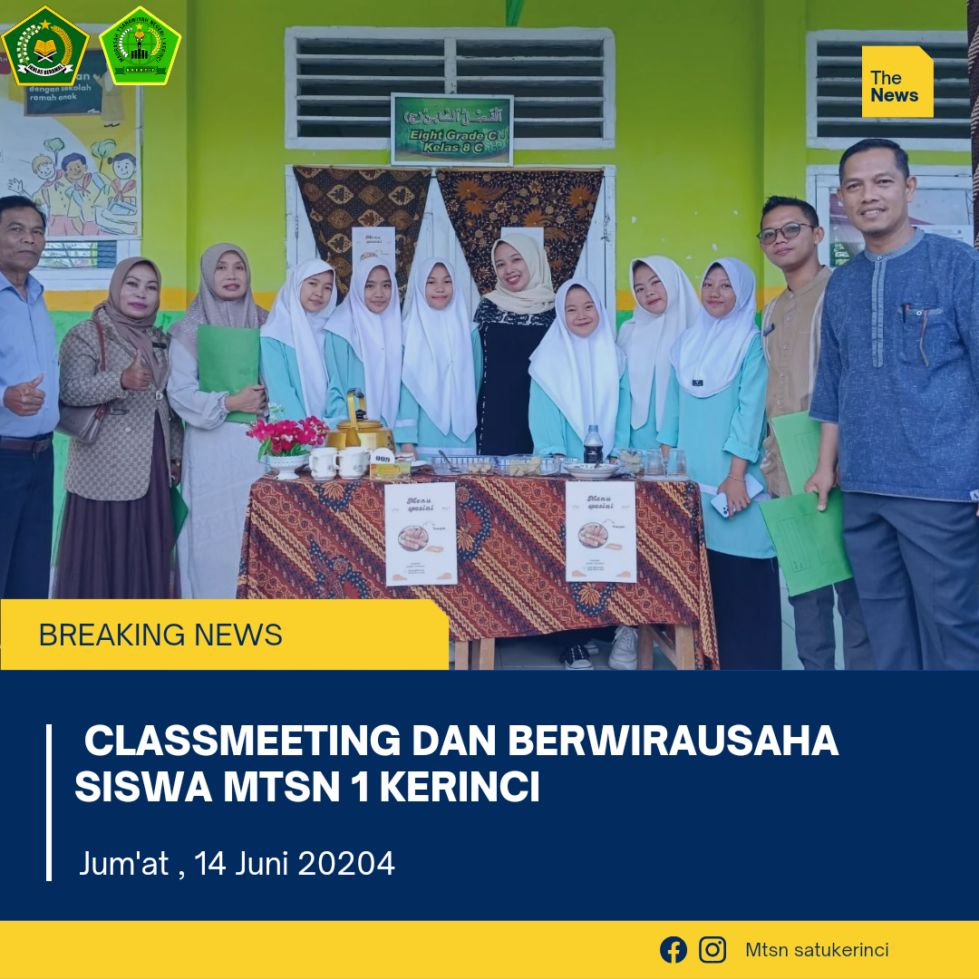 Classmeeting MTSN 1 Kerinci Hari Ketiga: Kreativitas dalam Lomba Kue Tradisional, Siswa Belajar Berwirausaha
