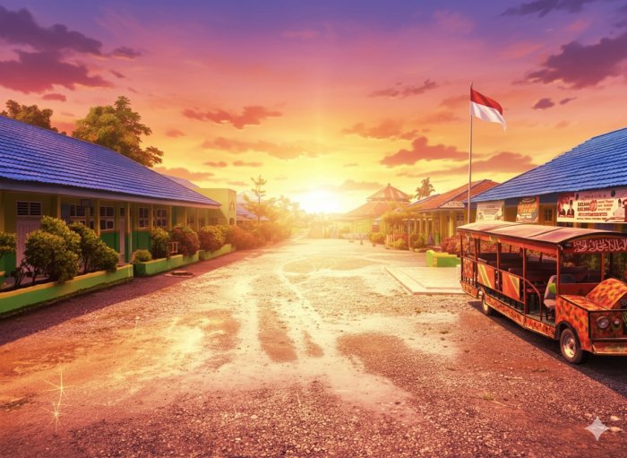 Lingkungan MTsN 1 Kerinci Awal 2026 Bersih dan Nyaman