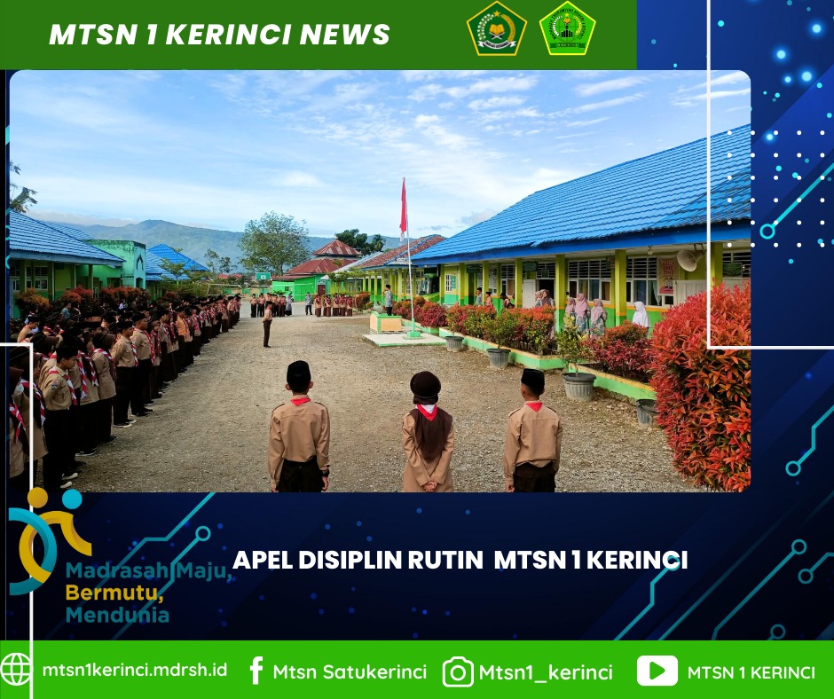 Apel Disiplin MTsN 1 Kerinci: Menanamkan Sikap Tanggung Jawab dan Moralitas