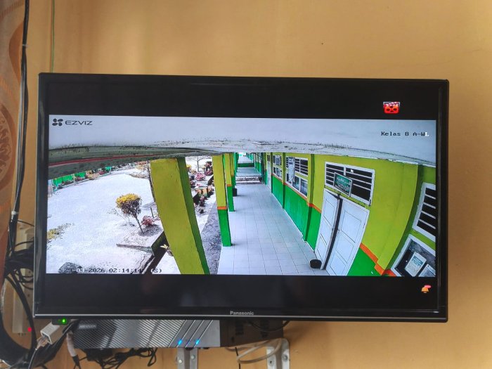 Semua Terpantau! MTsN 1 Kerinci Aktifkan CCTV 24 Jam Jelang Masuk Sekolah
