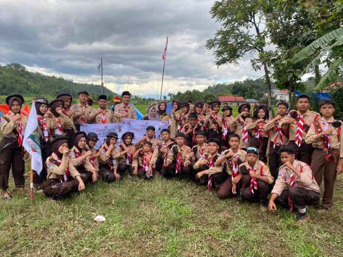 Semangat Pramuka Berkobar, Kepala MTsN 1 Kerinci Hadiri Pembukaan Jambore Cabang Kerinci 2026