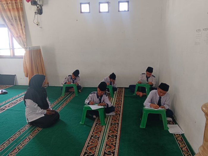 MTsN 1 Kerinci Laksanakan Remedial Ujian Sumatif Tengah Semester Ganjil 