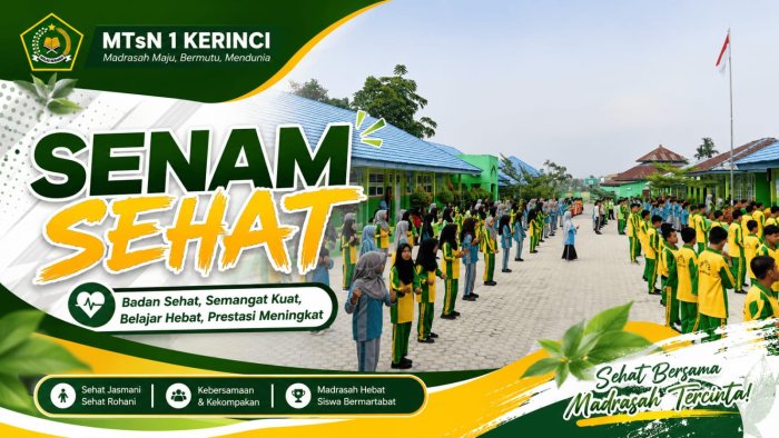 Senam Sehat MTsN 1 Kerinci: Wujudkan Tubuh Bugar dan Semangat Belajar. Senam Sehat MTsN 1 Kerinci: Wujudkan Tubuh Bugar dan Semangat Belajar.