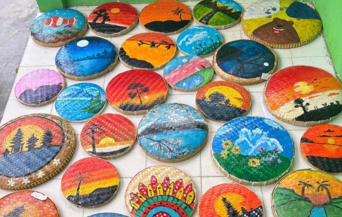 Luar Biasa! Dari Nampan Jadi Karya Seni Bernilai Tinggi.