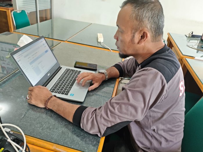 Libur Semester, Pelayanan Tata Usaha MTsN 1 Kerinci Tetap Berjalan Optimal