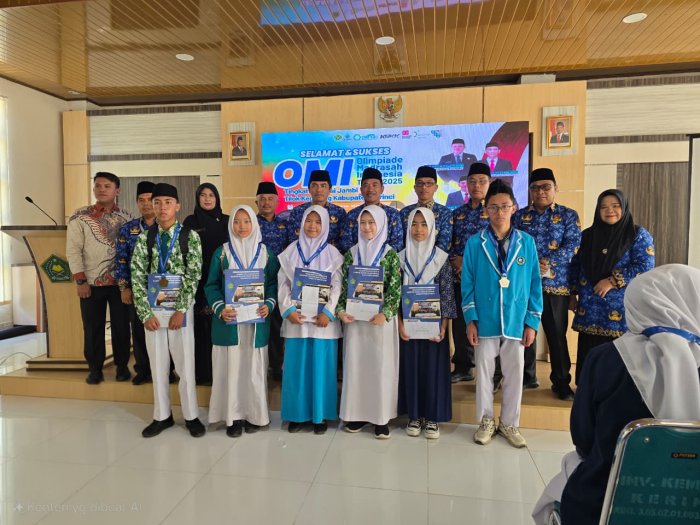 MTsN 1 Kerinci Ikuti Pembukaan OMI Tingkat Provinsi di Kemenag Kabupaten Kerinci