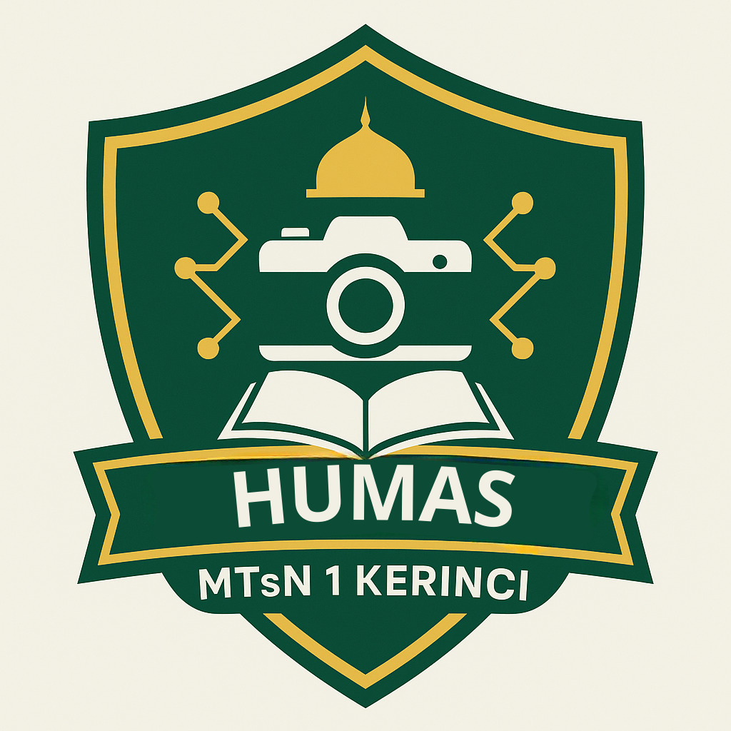 TIM HUMAS MTsN 1 KERINCI RESMI MENERBITKAN LOGO IDENTITAS BARU