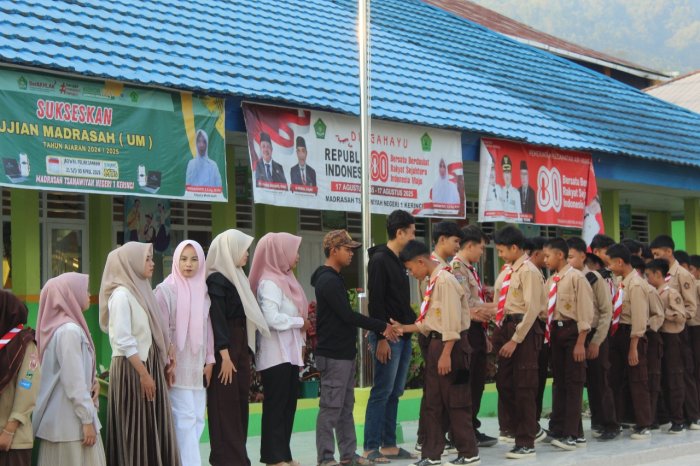 Pembina Pramuka MTsN 1 Kerinci Siap Sukseskan Latihan Rutin Setiap Sabtu Sore