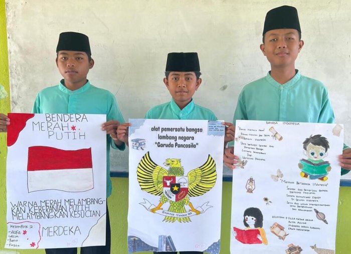 Pembelajaran PKN Kelas IX B: Mengenal Alat Pemersatu Bangsa di MTsN 1 Kerinci