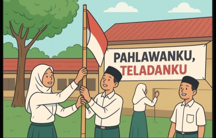 Semangat Pahlawan Tumbuh di Madrasah: Cerita Sehari Sebelum Hari Pahlawan