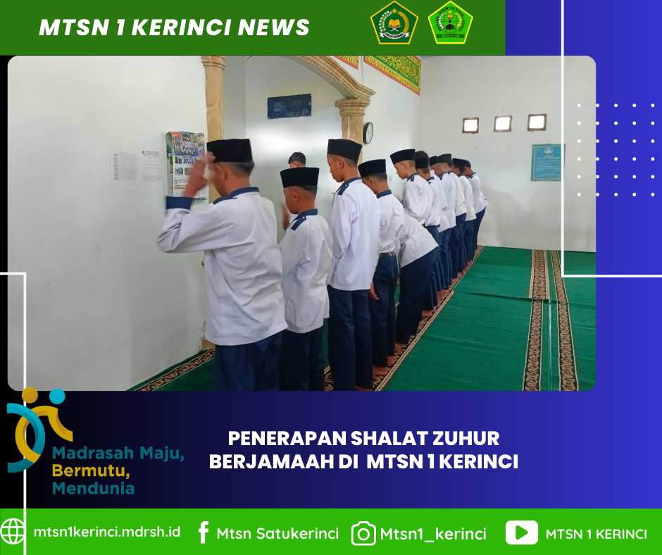 Shalat Zuhur Berjamaah Jadi Kunci Pembentukan Karakter Siswa