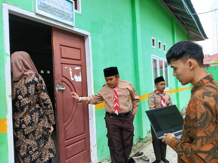 Tim SIMSARPRAS MTsN 1 Kerinci Laksanakan Pendataan Sarana dan Prasarana Madrasah