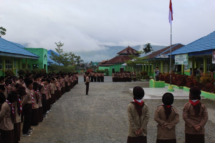MTsN 1 Kerinci Gelar Apel Kedisiplinan Setiap Kamis Pagi