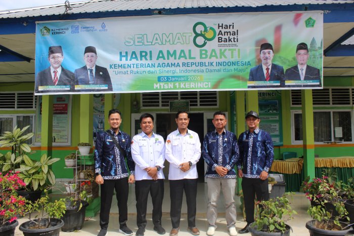 Dinas Sosial Monitoring Penerima PKH, 19 Siswa MTsN 1 Kerinci Terdata