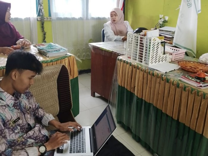 MTsN 1 Lakukan Pendataan Sarana Prasarana Melalui Web SIMPAPRAS