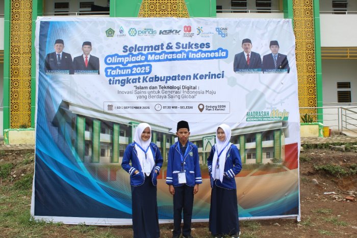 TIM IPS MTsN 1 Kerinci Ikuti Pelaksanaan OMI di MAN 3 Kerinci