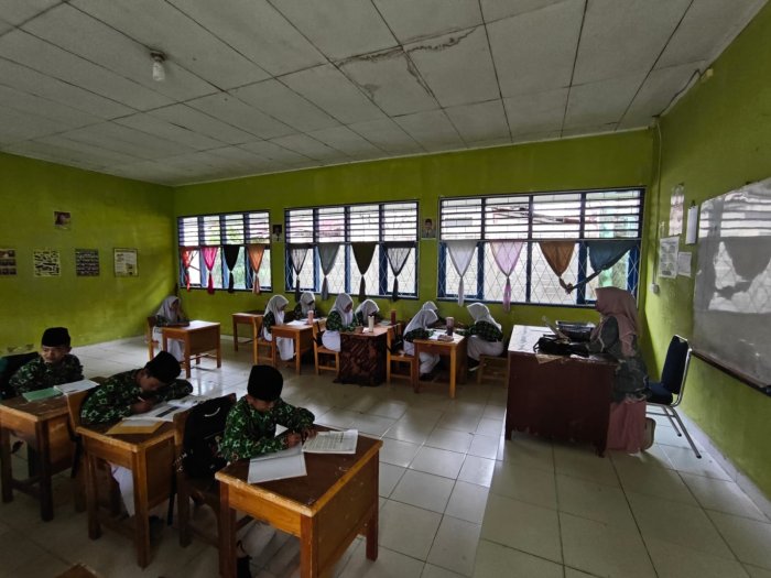 Pembelajaran Aktif dan Berkualitas, MTsN 1 Kerinci Ciptakan Suasana Kelas yang Inspiratif