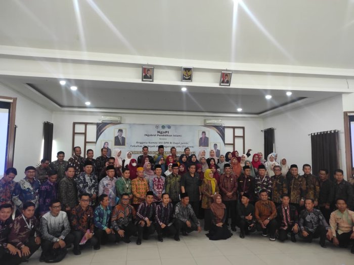 NgoPI di Grand Hotel Kerinci Bersama DPR RI dapil Jambi, Madrasah Siap Wujudkan Pendidikan Islam yang Lebih Berkualitas