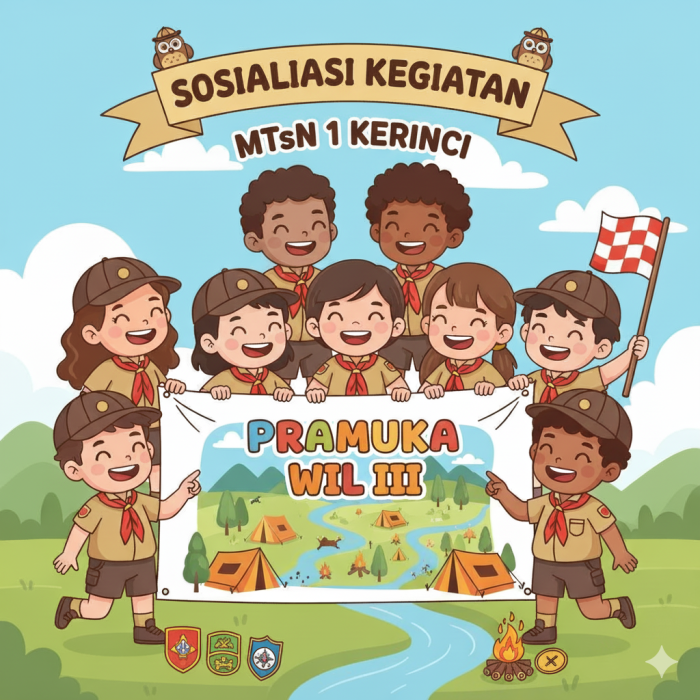 Sosialisasi Pramuka Ranting Wilayah III: Perkuat Semangat Kebangsaan dan kepemimpinan