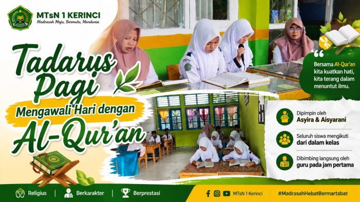 MasyaAllah! Pemandangan Ini Terjadi di Seluruh Kelas MTsN 1 Kerinci Setiap Pagi MasyaAllah! Pemandangan Ini Terjadi di Seluruh Kelas MTsN 1 Kerinci Setiap Pagi