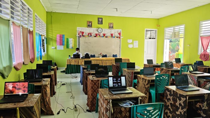  Matangkan  Ruang Gladi Bersih TKA di Hari Ketiga