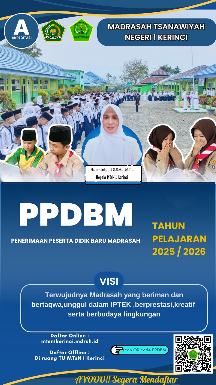 MTsN 1 Kerinci Matangkan Persiapan PPDBM, Sosialisasi Jadi Langkah Awal