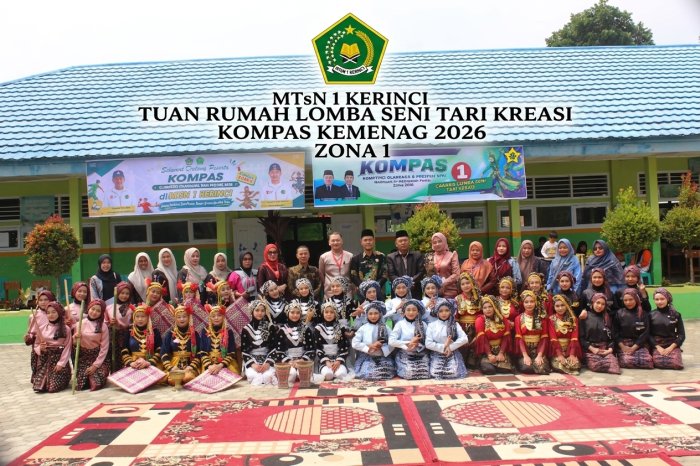 MTsN 1 Kerinci Resmi Jadi Tuan Rumah Lomba Seni Tari Kreasi KOMPAS Kemenag 2026 Zona 1. MTsN 1 Kerinci Resmi Jadi Tuan Rumah Lomba Seni Tari Kreasi KOMPAS Kemenag 2026 Zona 1.