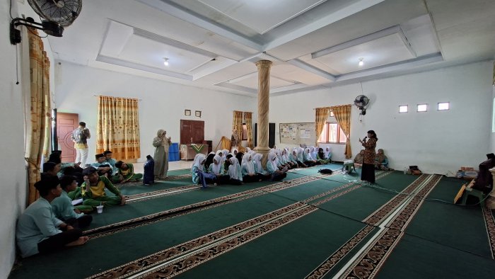 Langkah Menuju Masa Depan, SMKN 5 Kerinci Sosialisasi Penerimaan Siswa Baru di MTsN 1 Kerinci