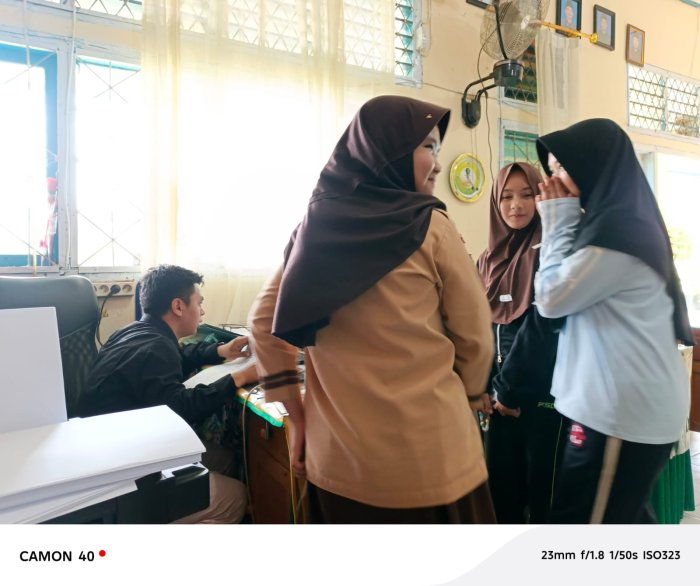 Ada Lagi yang Mendaftar, Pendaftaran Siswa Baru Terus Mengalami Peningkatan