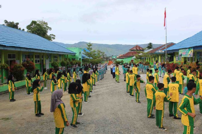 Sapa Pagi dengan Keringat Sehat: Kemeriahan Senam Bersama di MTsN 1 Kerinci