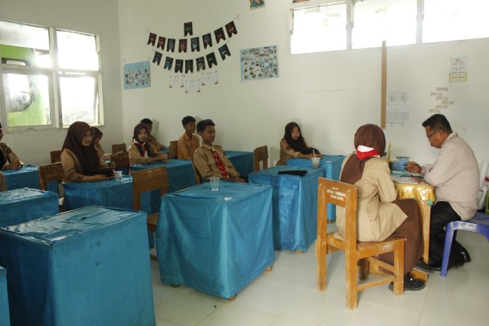 Al-Qur'an Dibaca, Akhlak Dibina: MTsN 1 Kerinci Laksanakan Ujian Praktik Penuh Khidmat