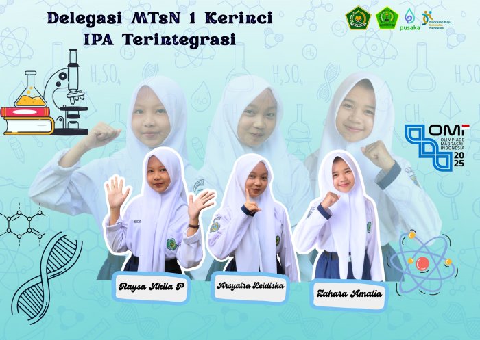 Tim IPA MTsN 1 Kerinci Siap Berlaga di Olimpiade Madrasah Indonesia 2025