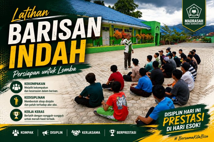 MTSN 1 Kerinci Intensifkan Latihan Barisan Indah, Persiapkan Penampilan Terbaik MTSN 1 Kerinci Intensifkan Latihan Barisan Indah, Persiapkan Penampilan Terbaik