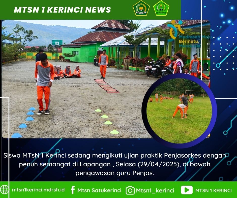 Dua Lokasi, Satu Semangat! Ujian Penjasorkes Sukses Digelar hari ini