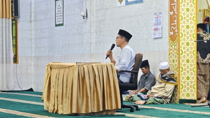Cahaya Ramadhan Menyapa Kemantan: Safari Ramadhan MTsN 1 Kerinci Hidupkan Masjid Baitul Ikhsan