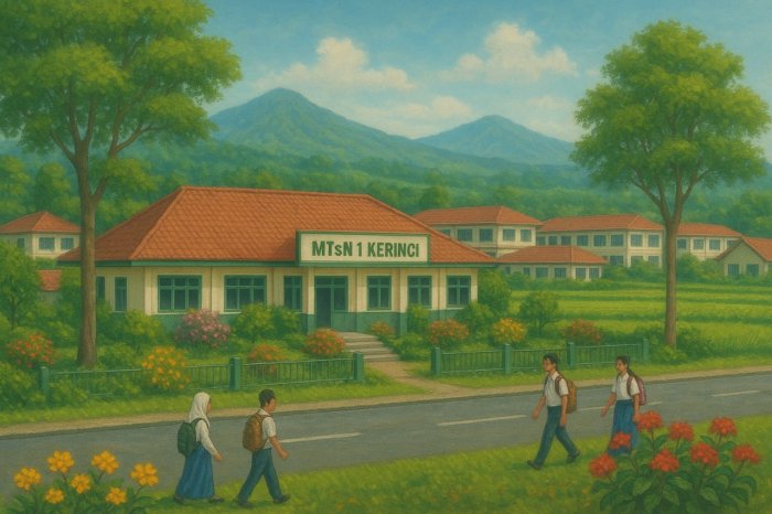 MTsN 1 Kerinci, Sekolah Bernuansa Asri di Kaki Gunung