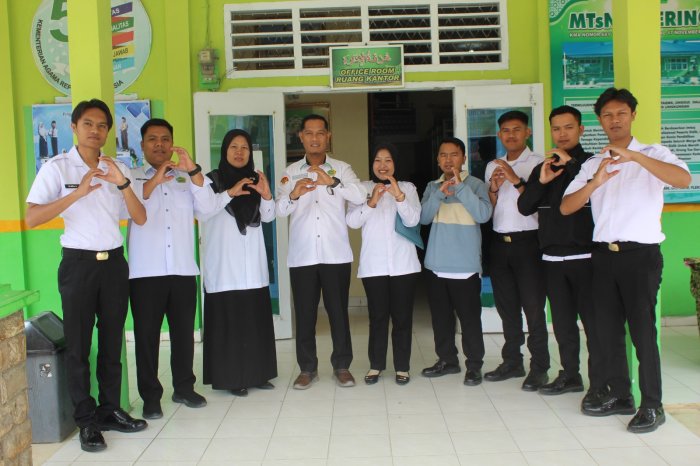 Koordinasi Program MBG, Petugas Kunjungi MTsN 1 Kerinci