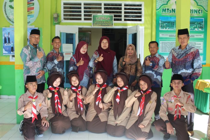 Sosialisasi PMBM oleh MTsN 1 Kerinci, Perkuat Informasi Pendidikan di SD dan MI Sungai Tutung