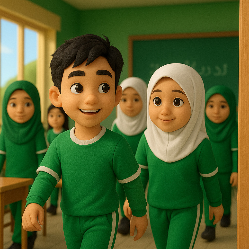 Jalan Santai, Hati Ceria: Sabtu Pagi di MTsN 1 Kerinci Bikin Semangat Sekolah!